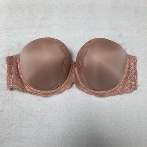 Nude Victoria’s Secret Dream Angels Strapless Bra